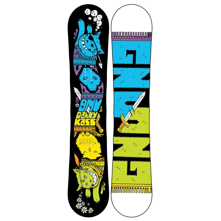 スノーボード Kenty gnu-danny-kass-mini-btx-