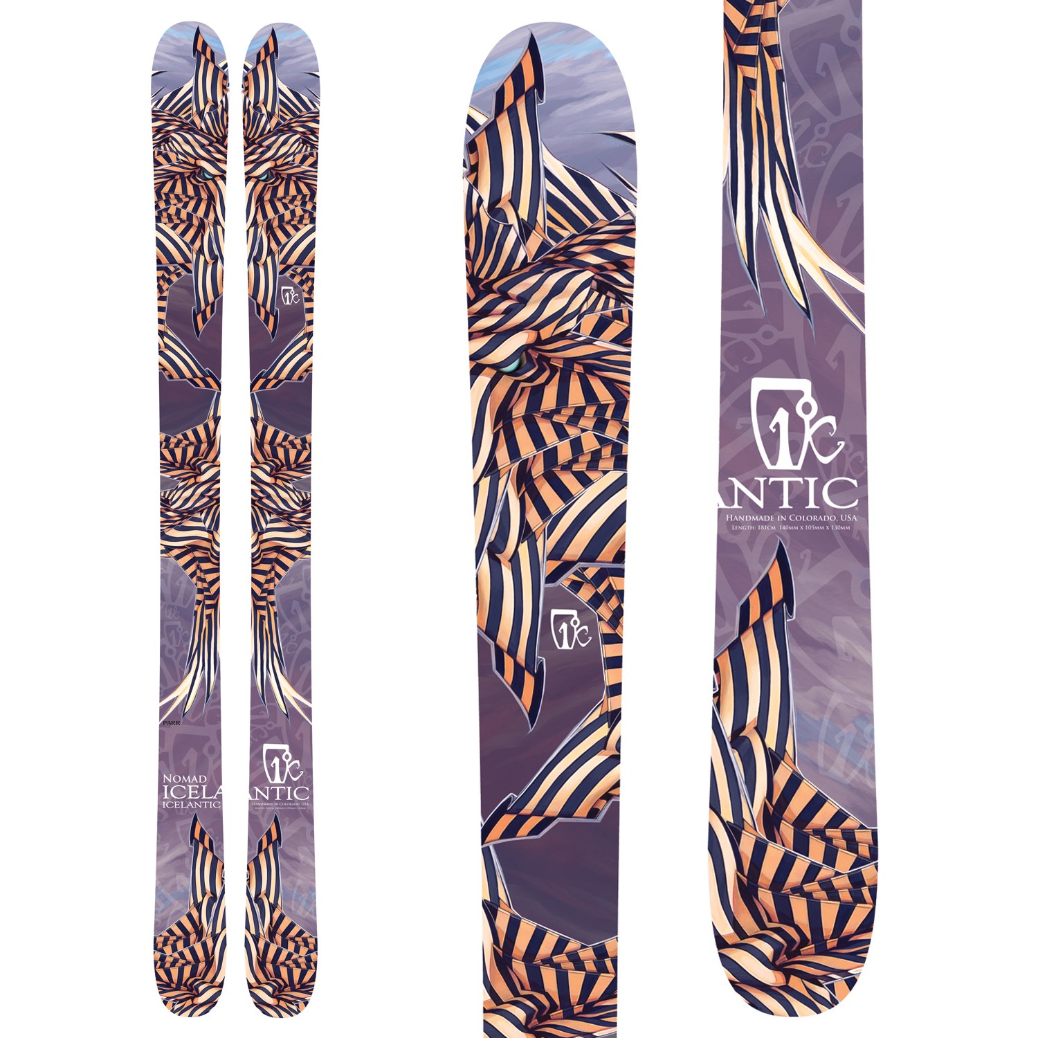 Icelantic Nomad Skis 2013 | evo