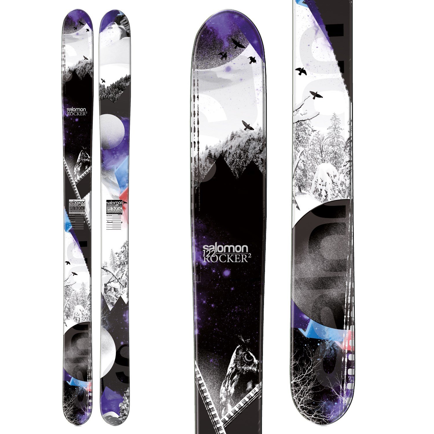 Salomon Rocker2 122 Skis 2013 | evo Canada