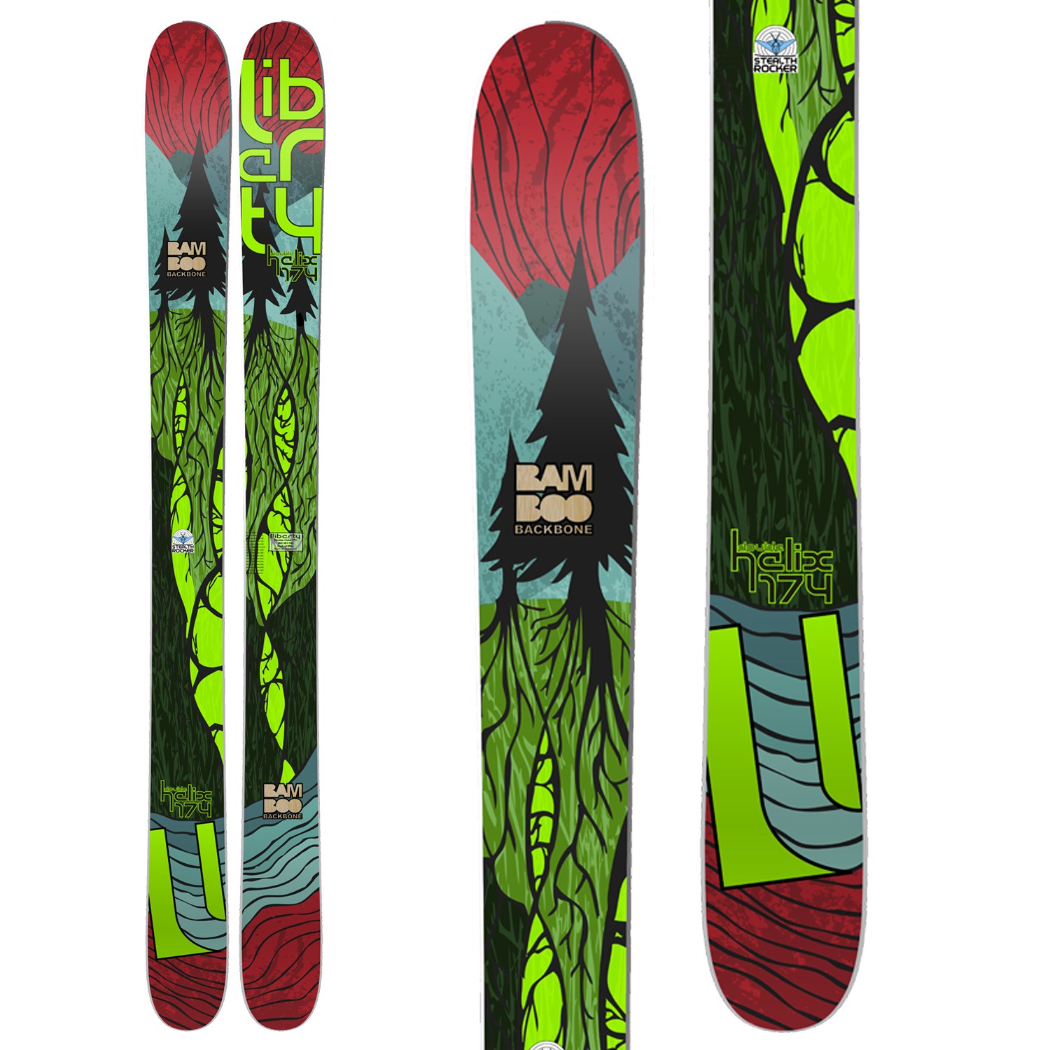 Liberty Double Helix Skis 2013 | evo