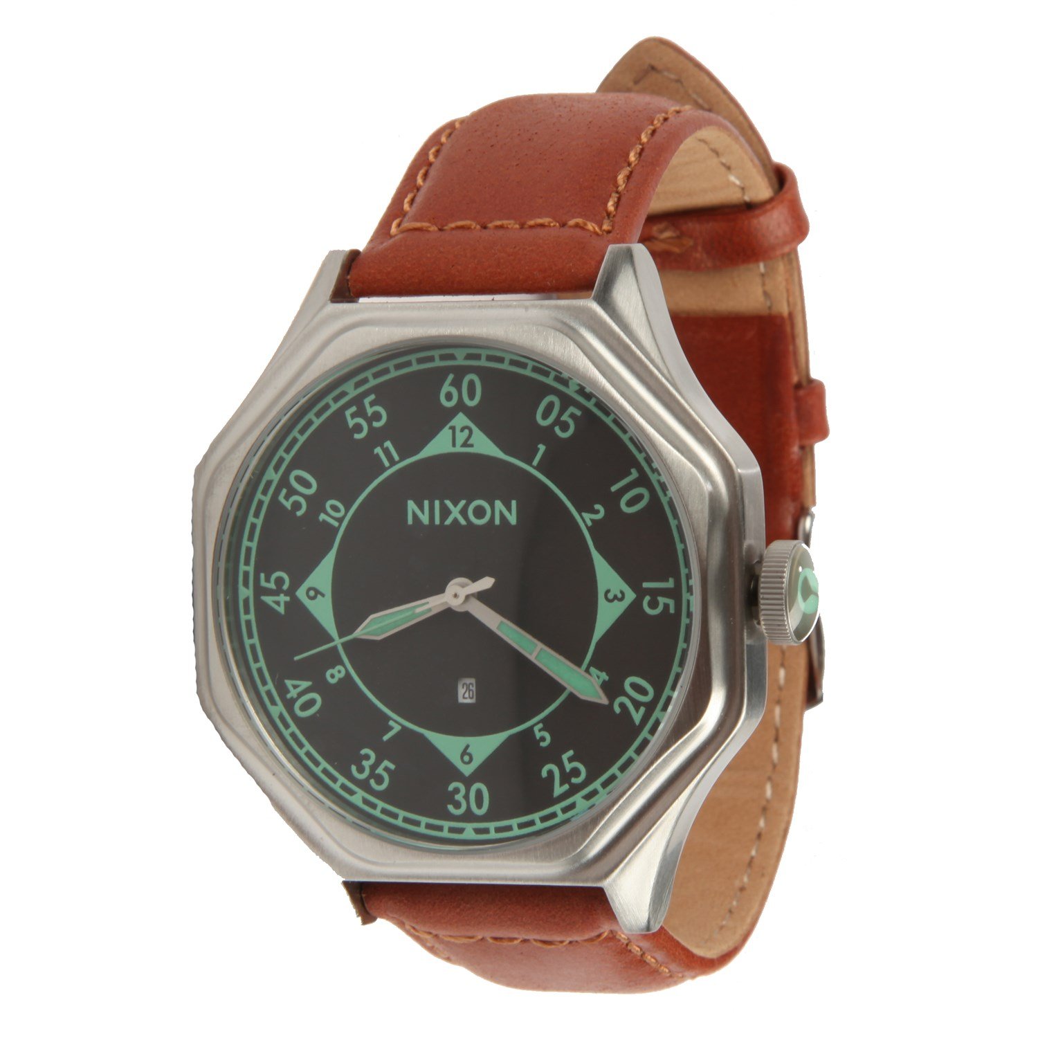 Nixon The Falcon Leather Watch evo