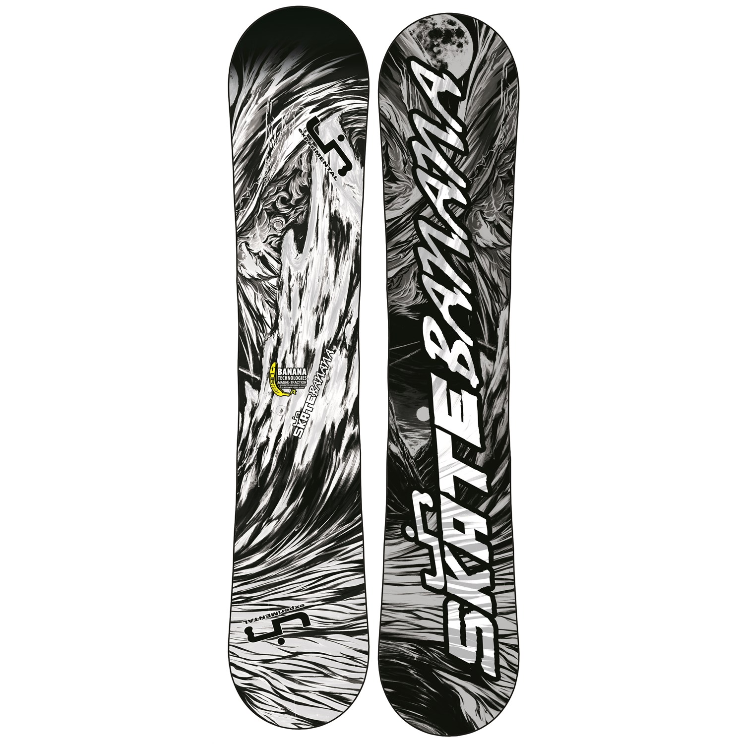 LIB TECH TRANSFER ビンディング ブラック/ホワイト Lib Tech Skate Banana BTX (Black/White) Snowboard 2013 | evo
