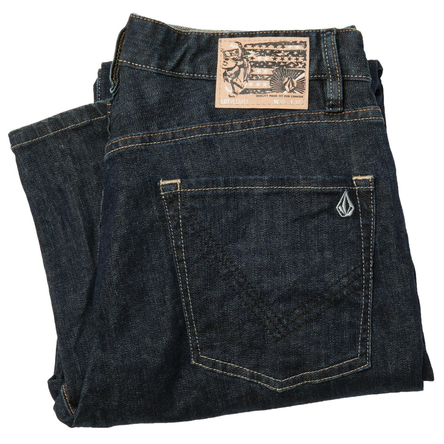 volcom black bart jeans