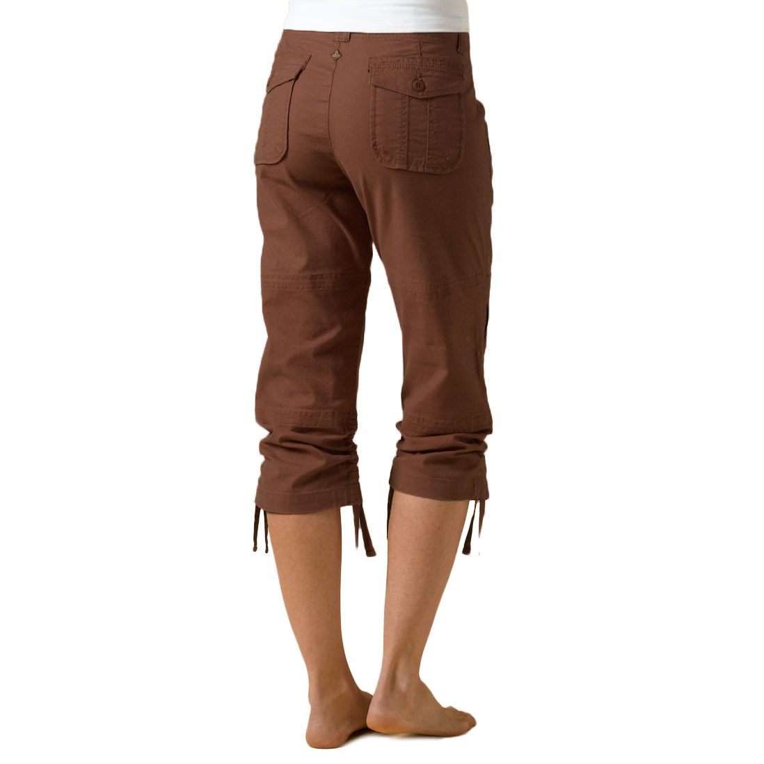 prAna Prana Womens Pants Size 2 Capri Brown 