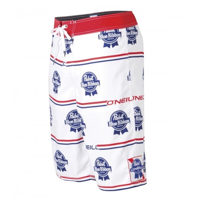 pabst blue ribbon board shorts