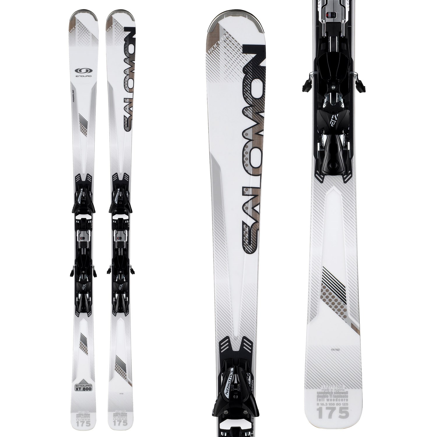 Devise accurately Electrify Salomon Enduro XT 800 Skis + Z10 Bindings 2012 | evo