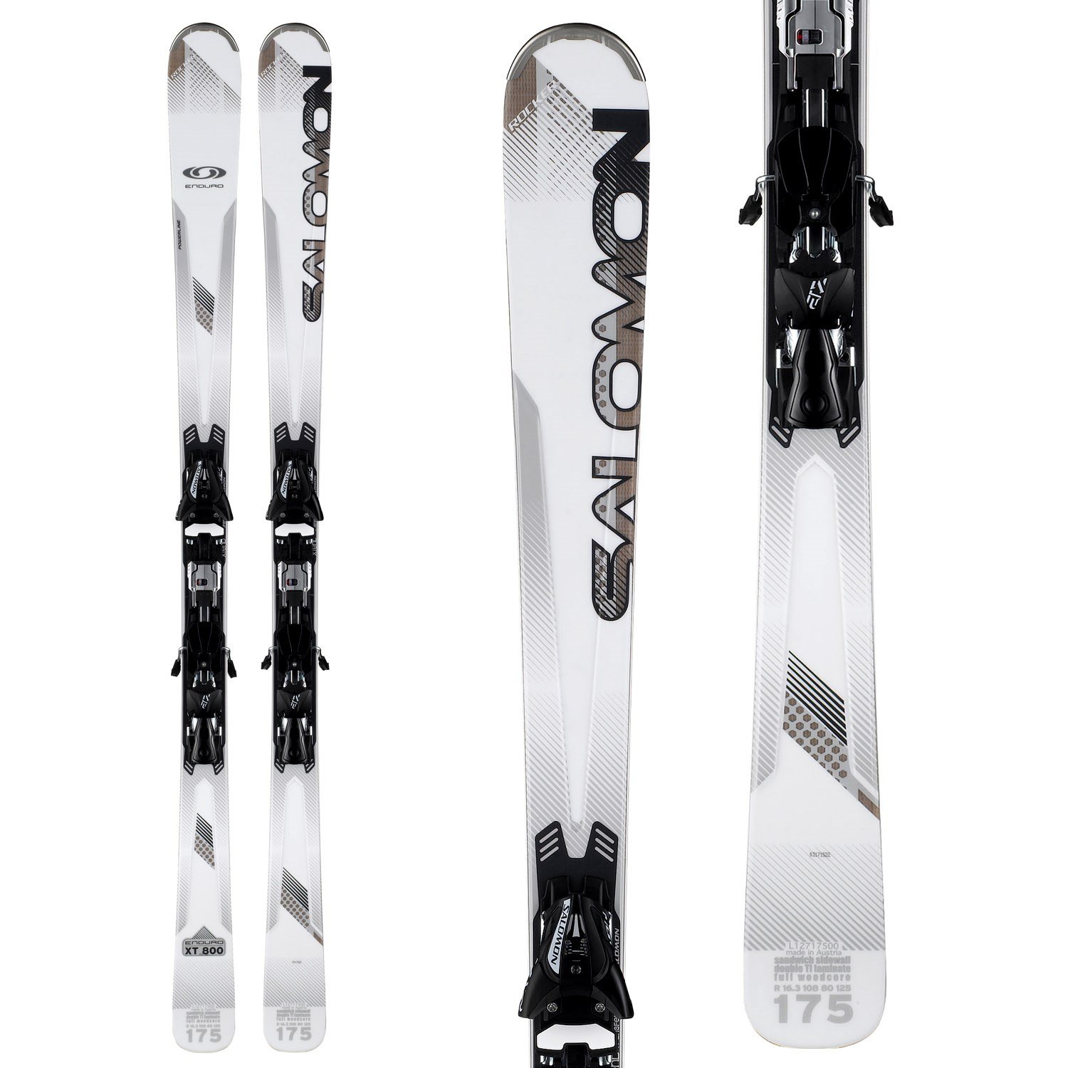 Salomon Enduro 800 Skis + Z10 Bindings 2012 |