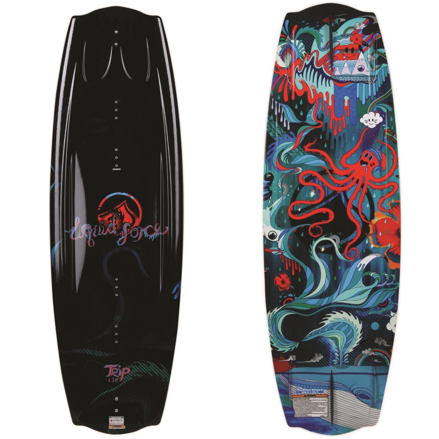 ウェイクボード リキッドフォース S4