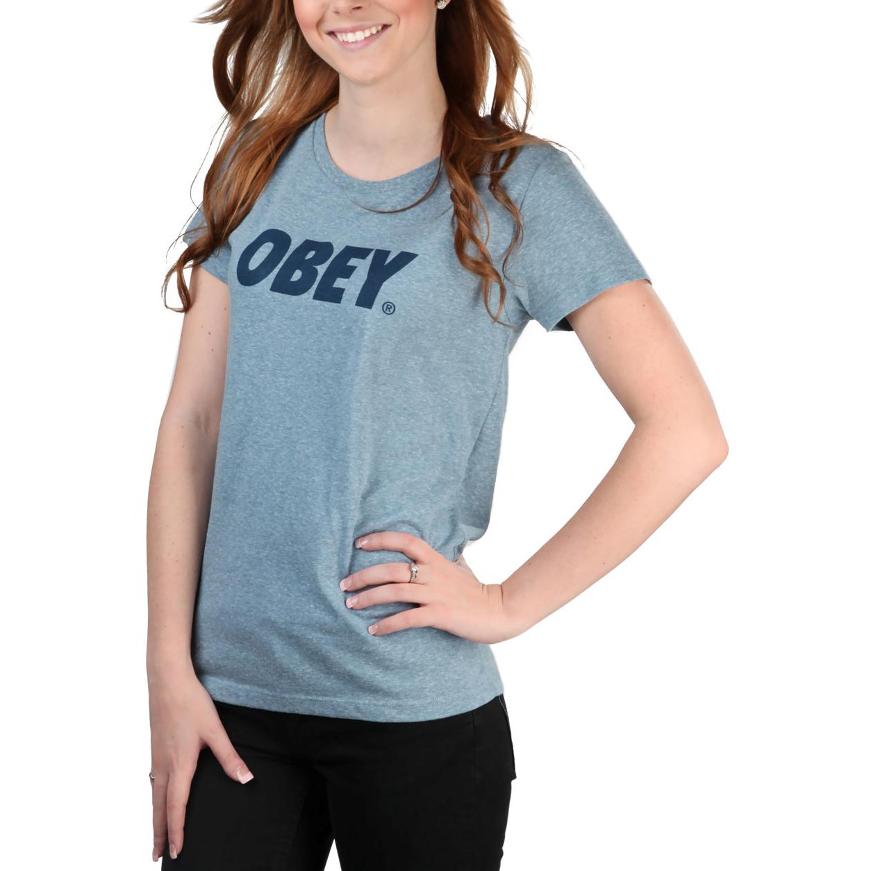 Obey t shirt women's hotsell