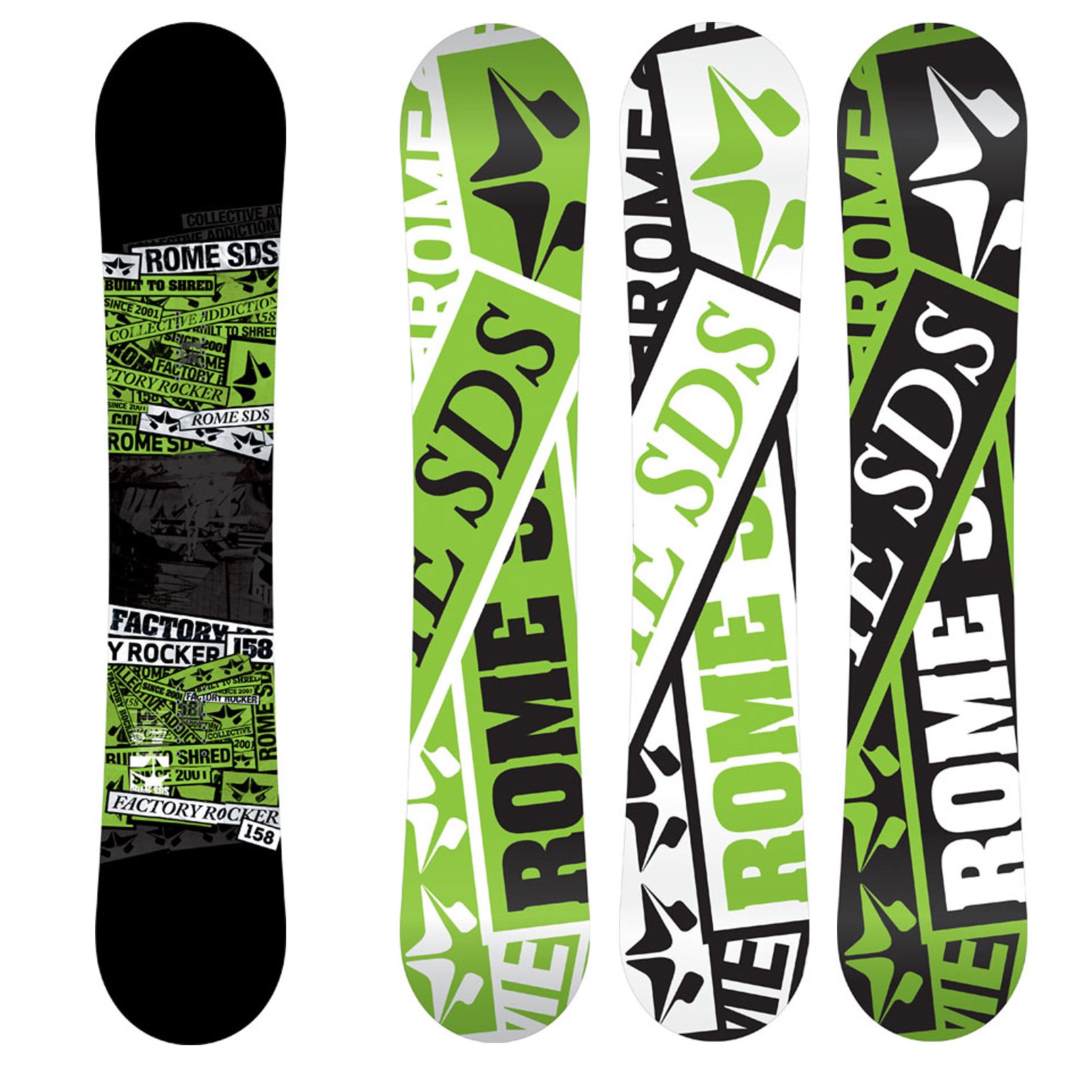 Rome Factory Rocker Snowboard - Blem 2013 | evo