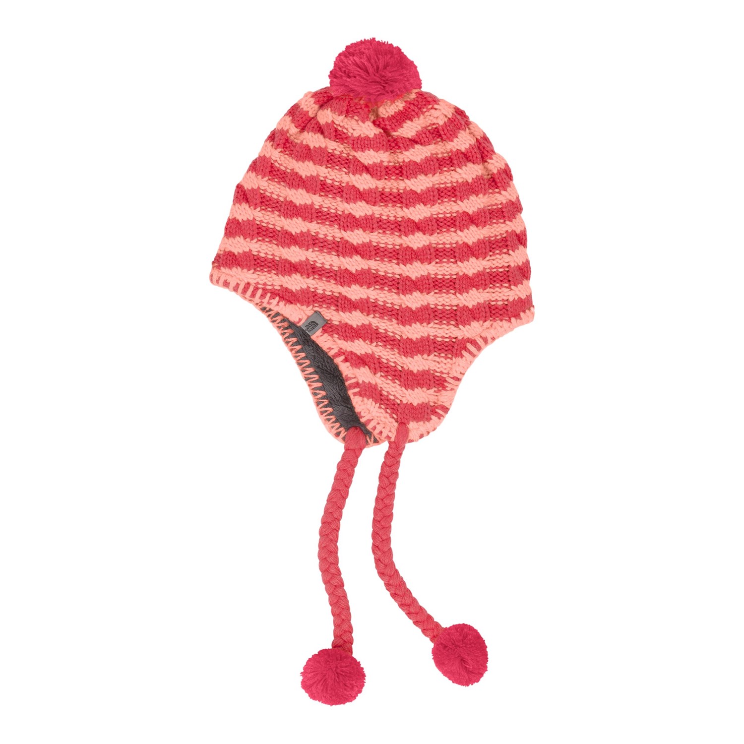 north face women's fuzzy earflap beanie