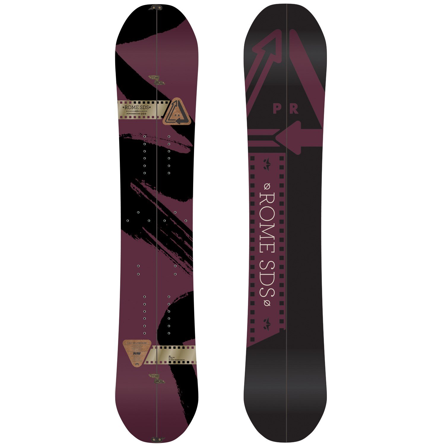 rome powder room splitboard