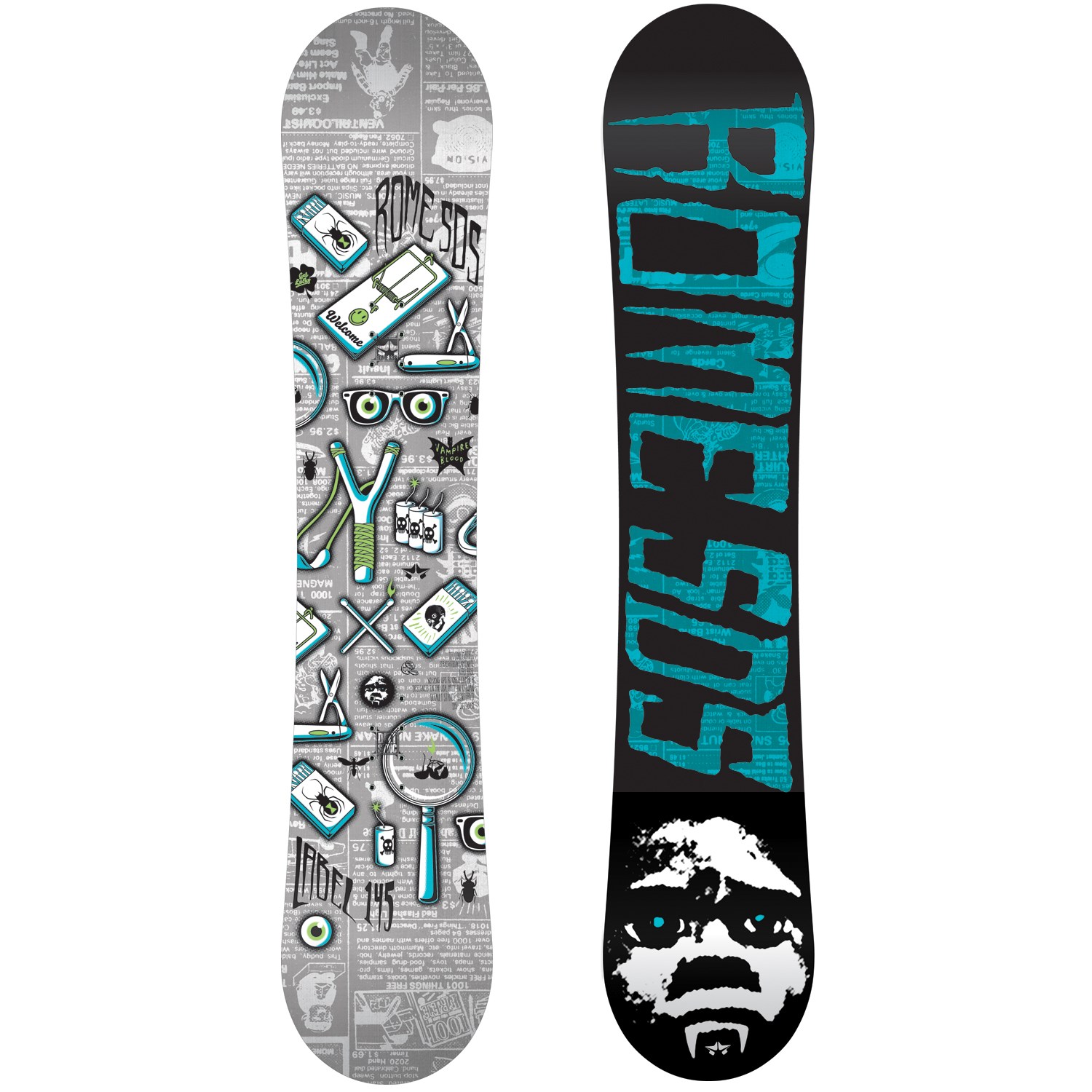 Rome Label Snowboard Boy s 2014 evo