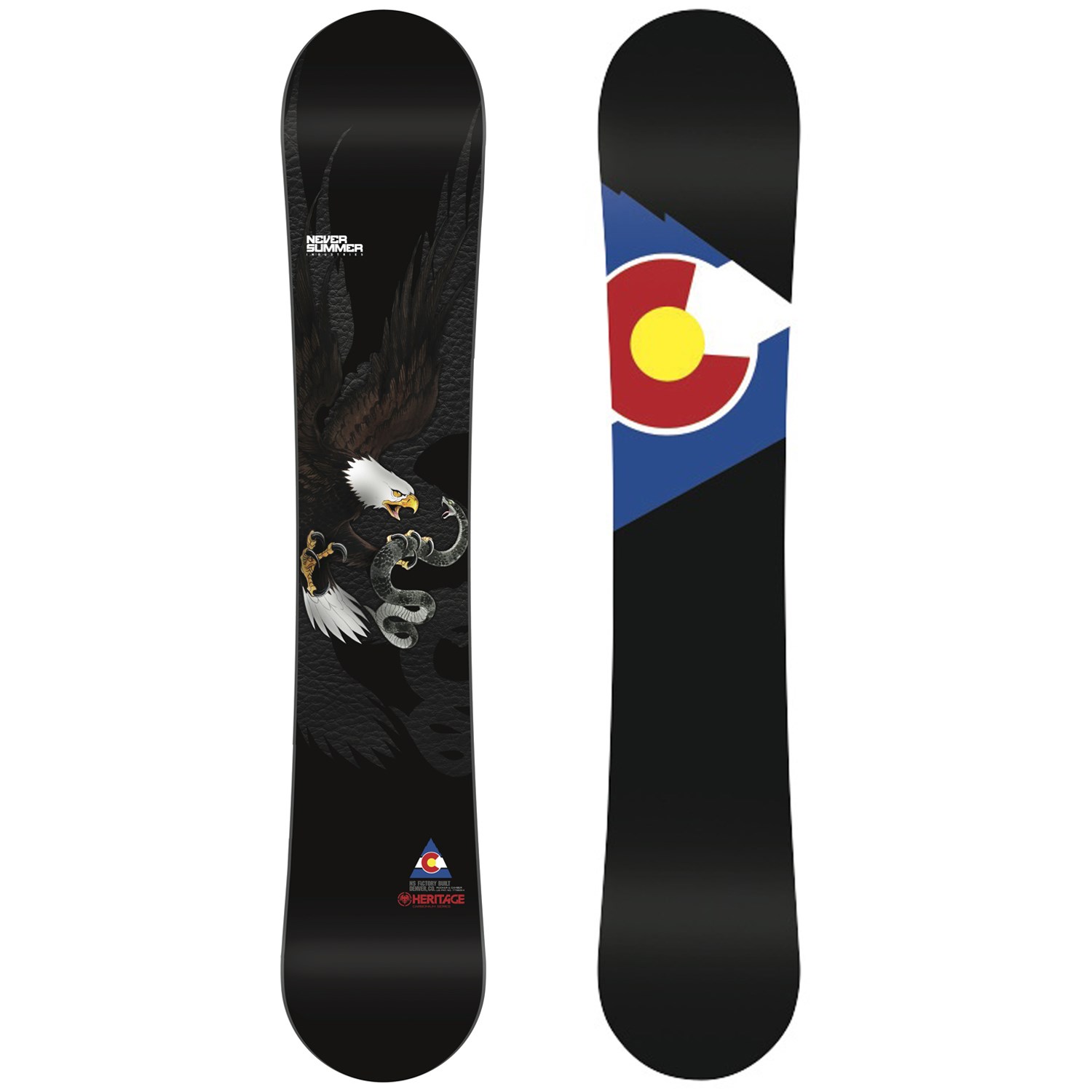 Never Summer Heritage Snowboard 2014 | evo