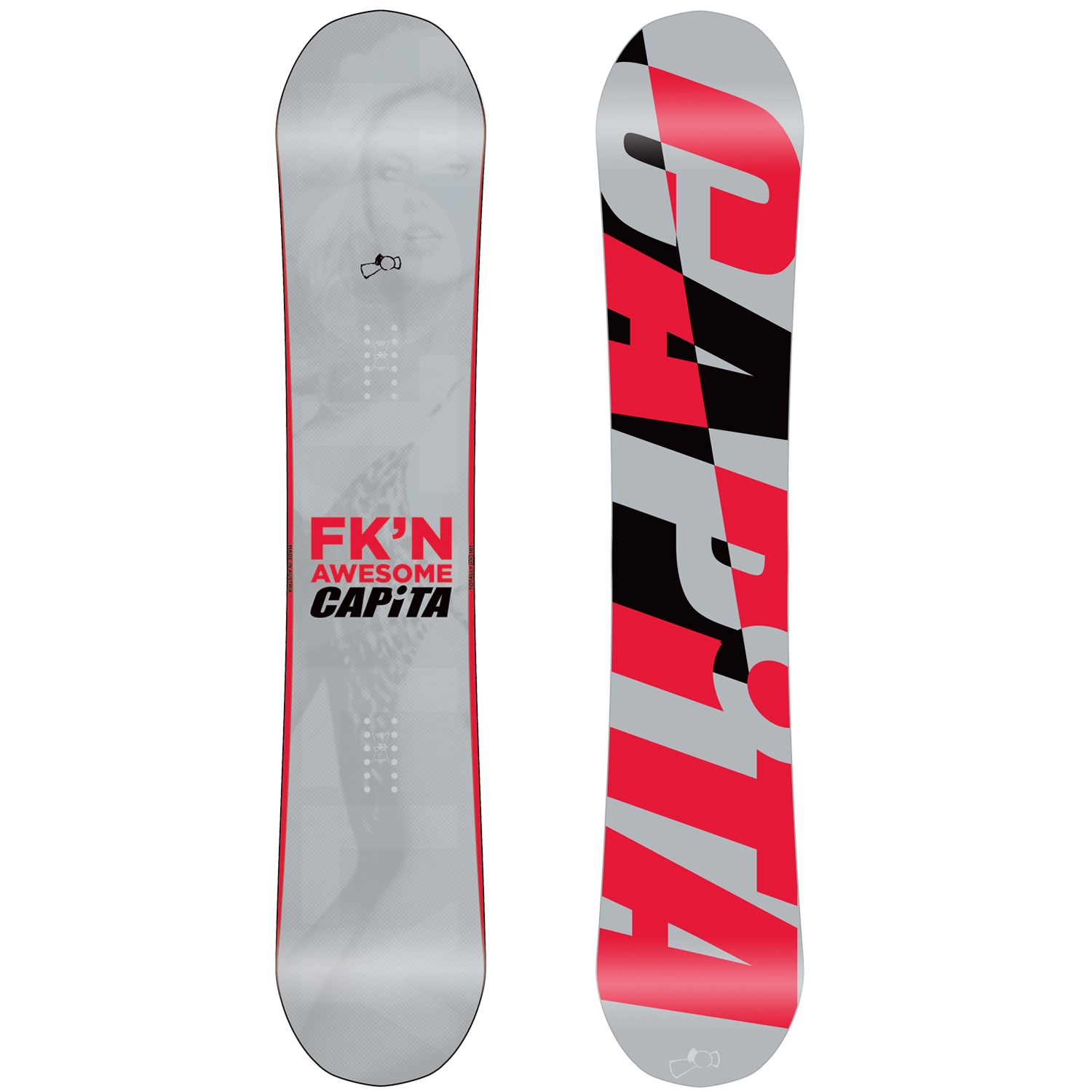 CAPiTA Totally FK'n Awesome Snowboard 2014 | evo