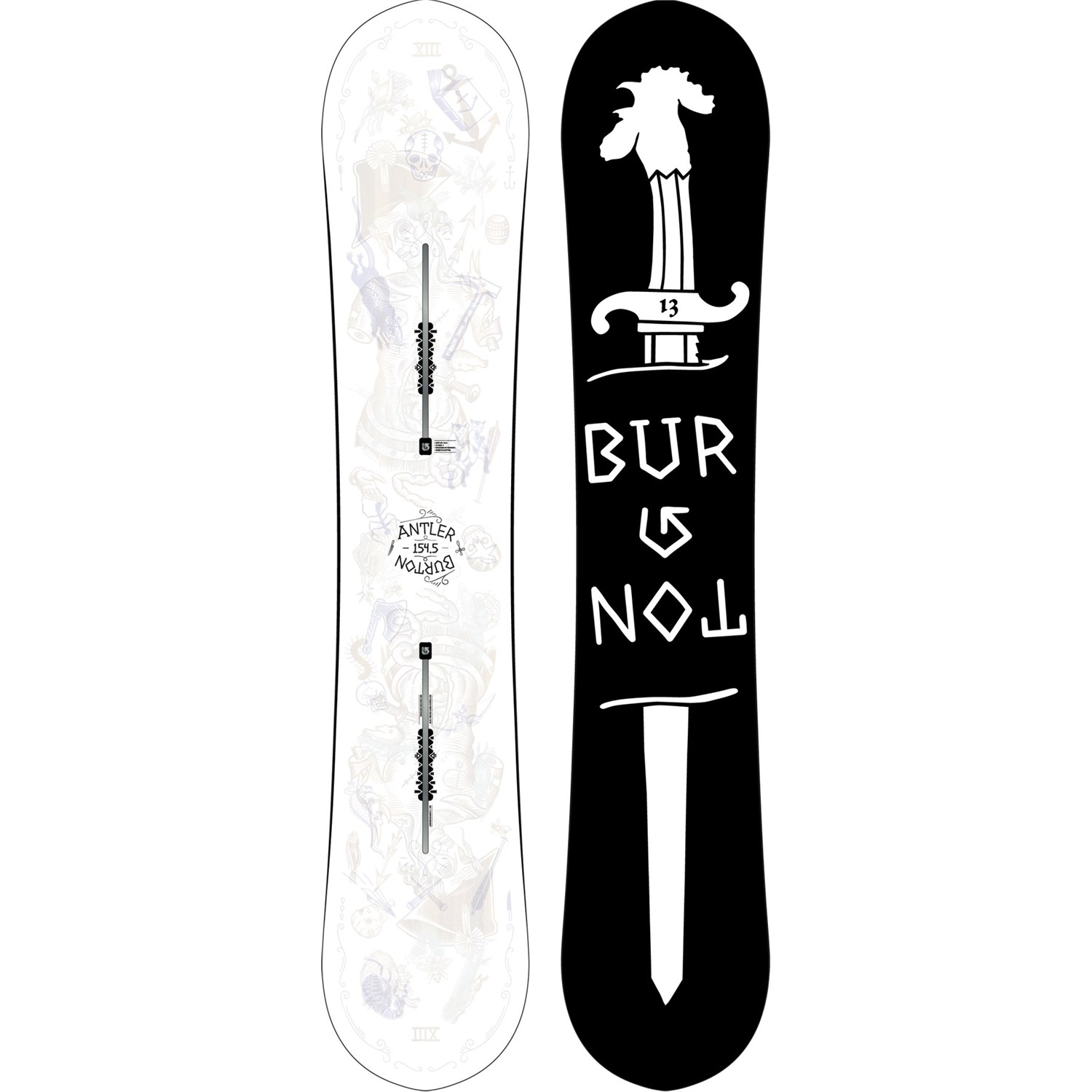 ○大阪売り○ BURTON アントラー 151.5 バートン 板 www.m