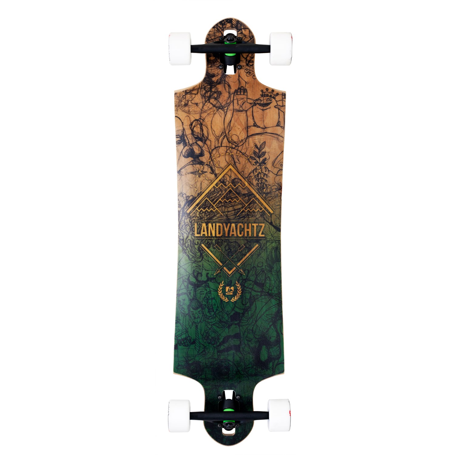 Landyachtz Switchblade 38 Longboard Complete | evo