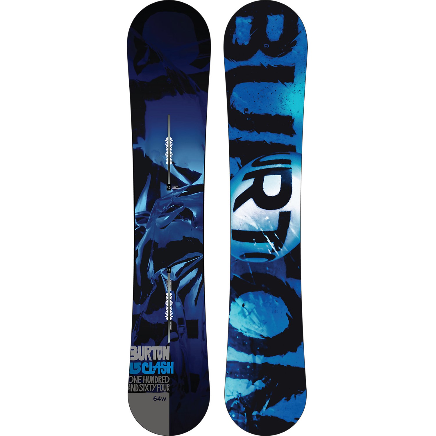 BURTON CLASH バートン 157cm スノーボード 板 - スノーボード