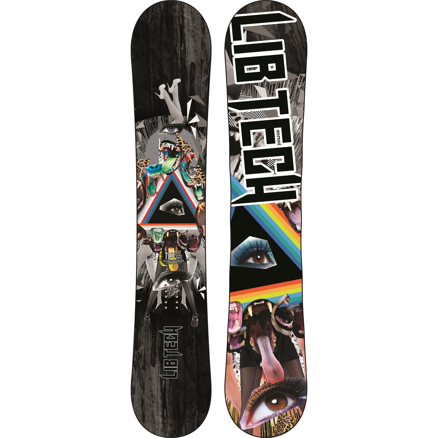 LIB TECH snowboard skateboard ski 2014 4 STICKER SET New Old Stock Flawless 