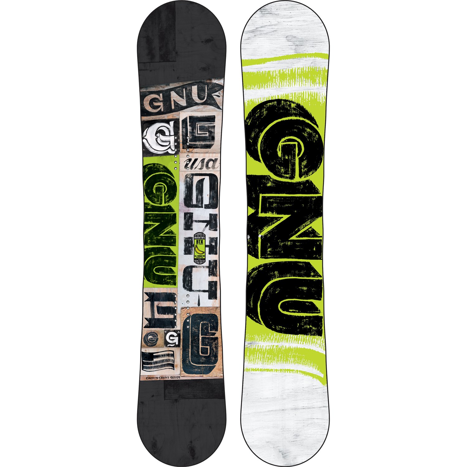 gnu carbon credit btx snowboard 2017