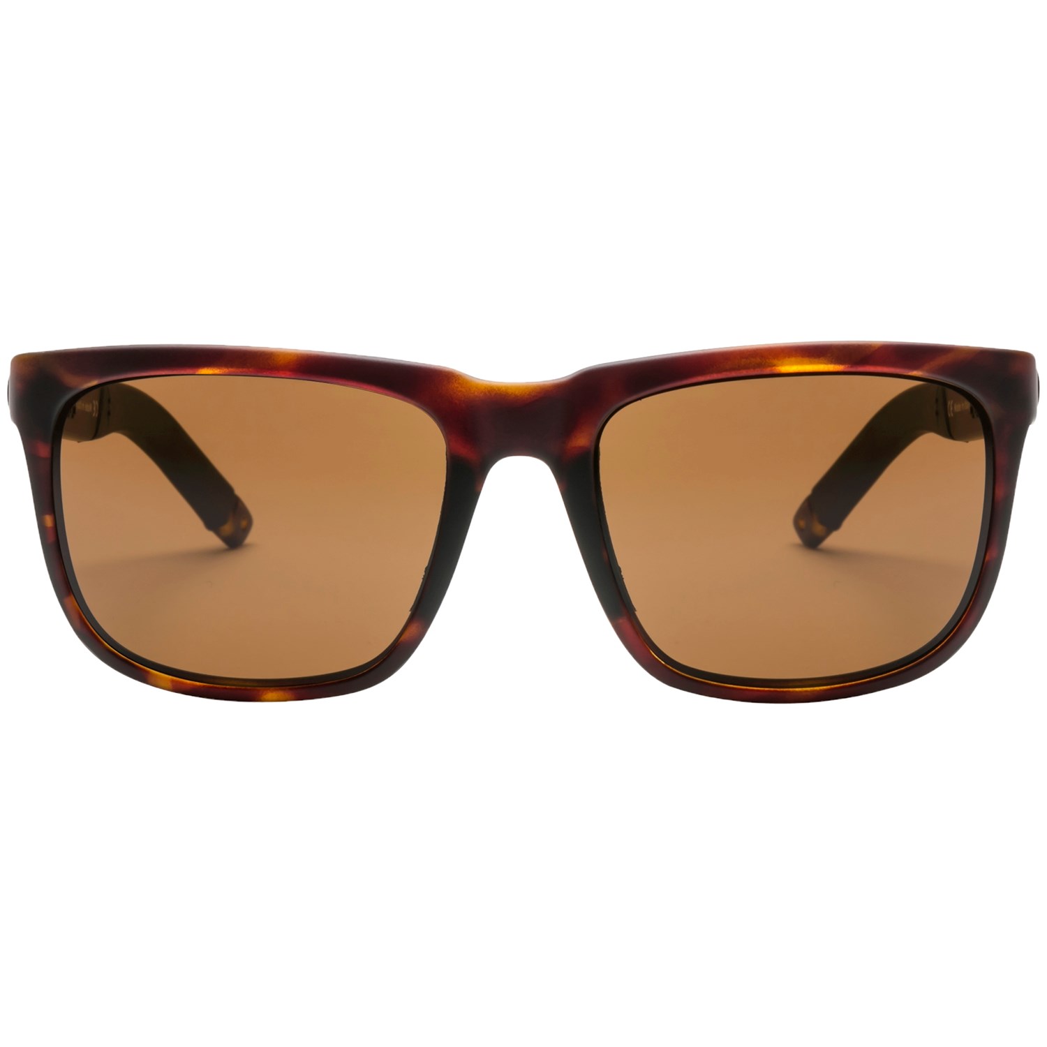 Electric Knoxville Sunglasses Matte Tortoise Shell with Melanin Bronze Lens