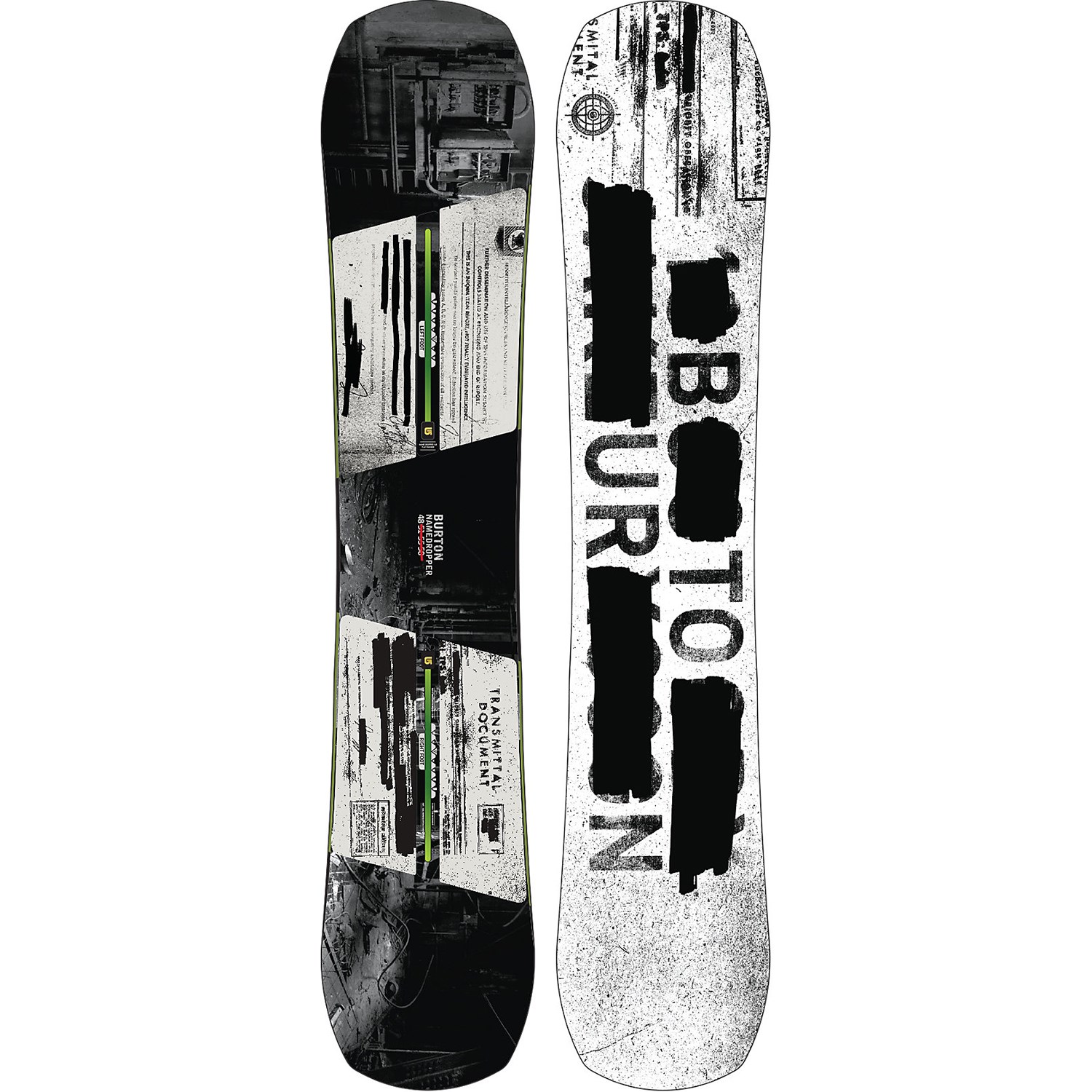 título laberinto Abiertamente Burton Name Dropper Snowboard 2015 | evo