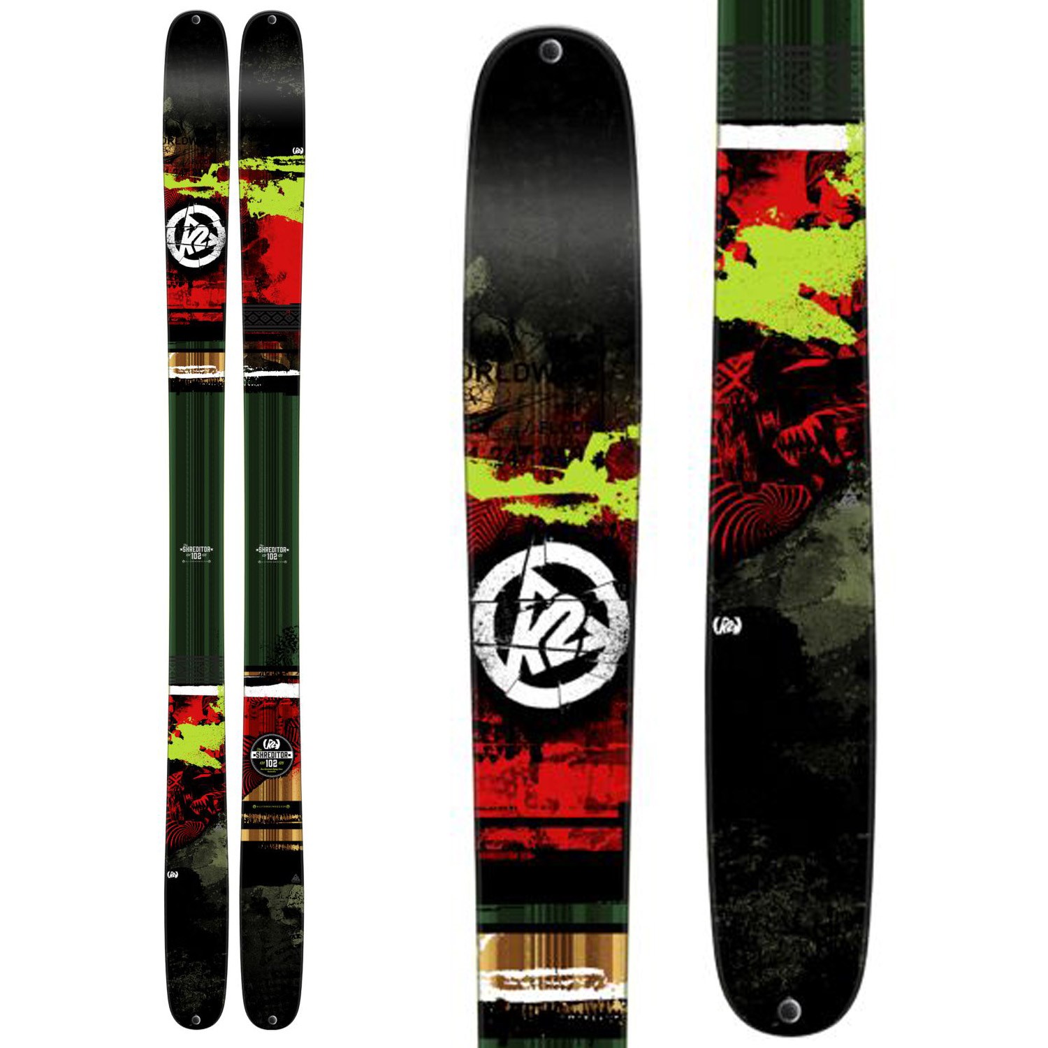 K2 Shreditor 102 Skis 2015 | evo