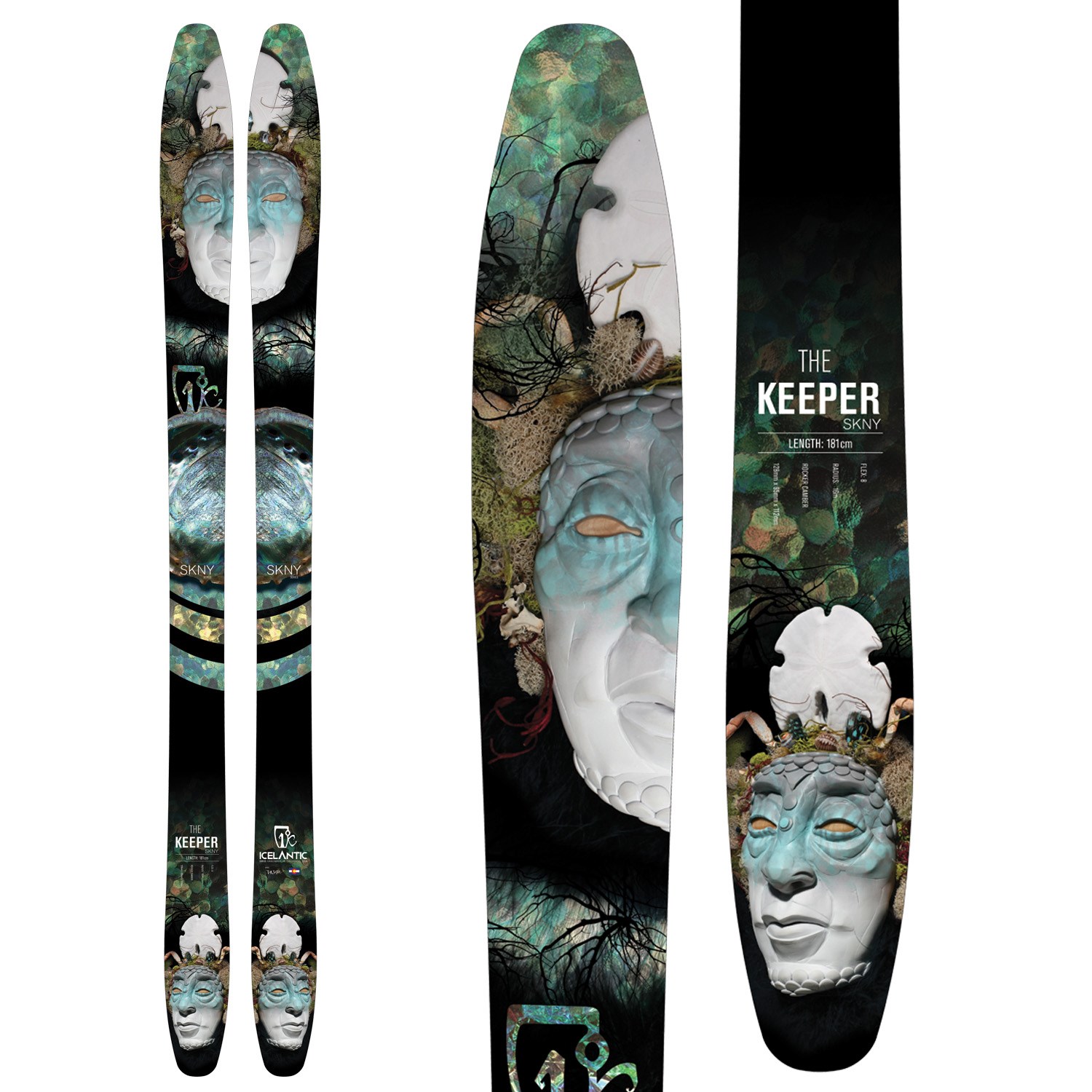 ICELANTIC  KEEPER    キーパー  178cm ICELANTIC KEEPER キーパー 178cm Icelantic Keeper Ski - Ski