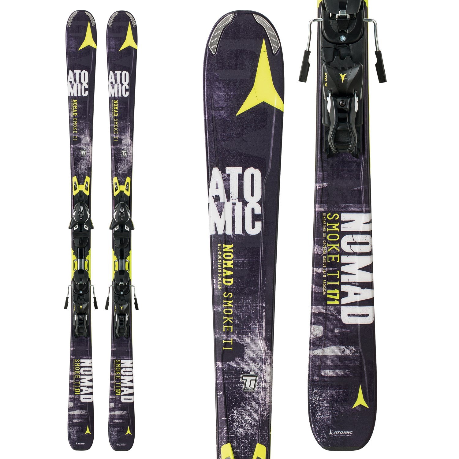 Atomic Nomad Smoke TI Skis + XTO 12 Bindings 2015 | evo Canada