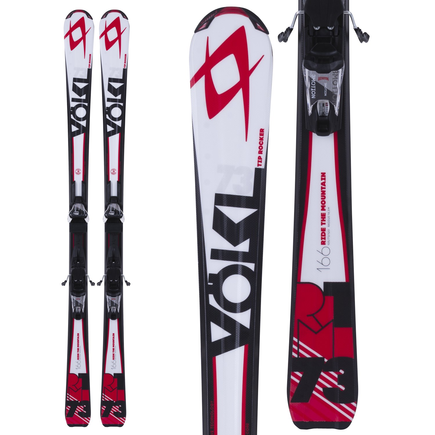 最終値下げ品 フォルクル Volkl RTM 73-166 スキー板 166cm