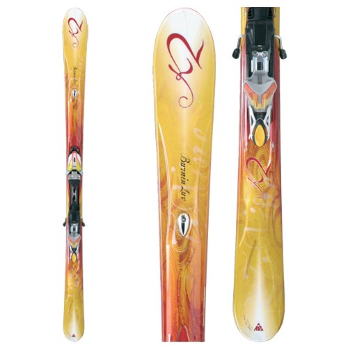 K2 T9 Burnin Luv Skis - Women's 2007 | evo
