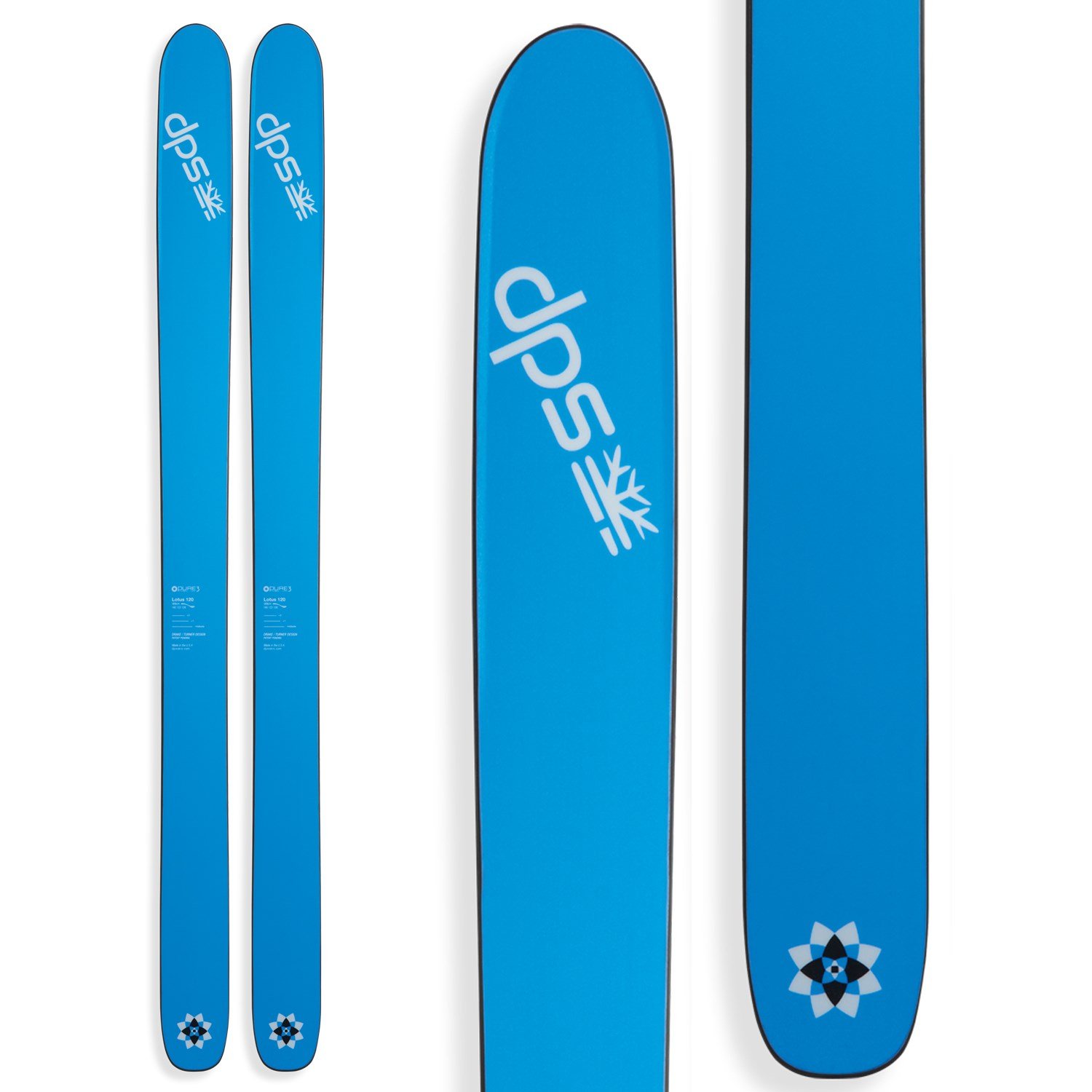 DPS Lotus 120 Pure3 Spoon Skis 2017 | evo