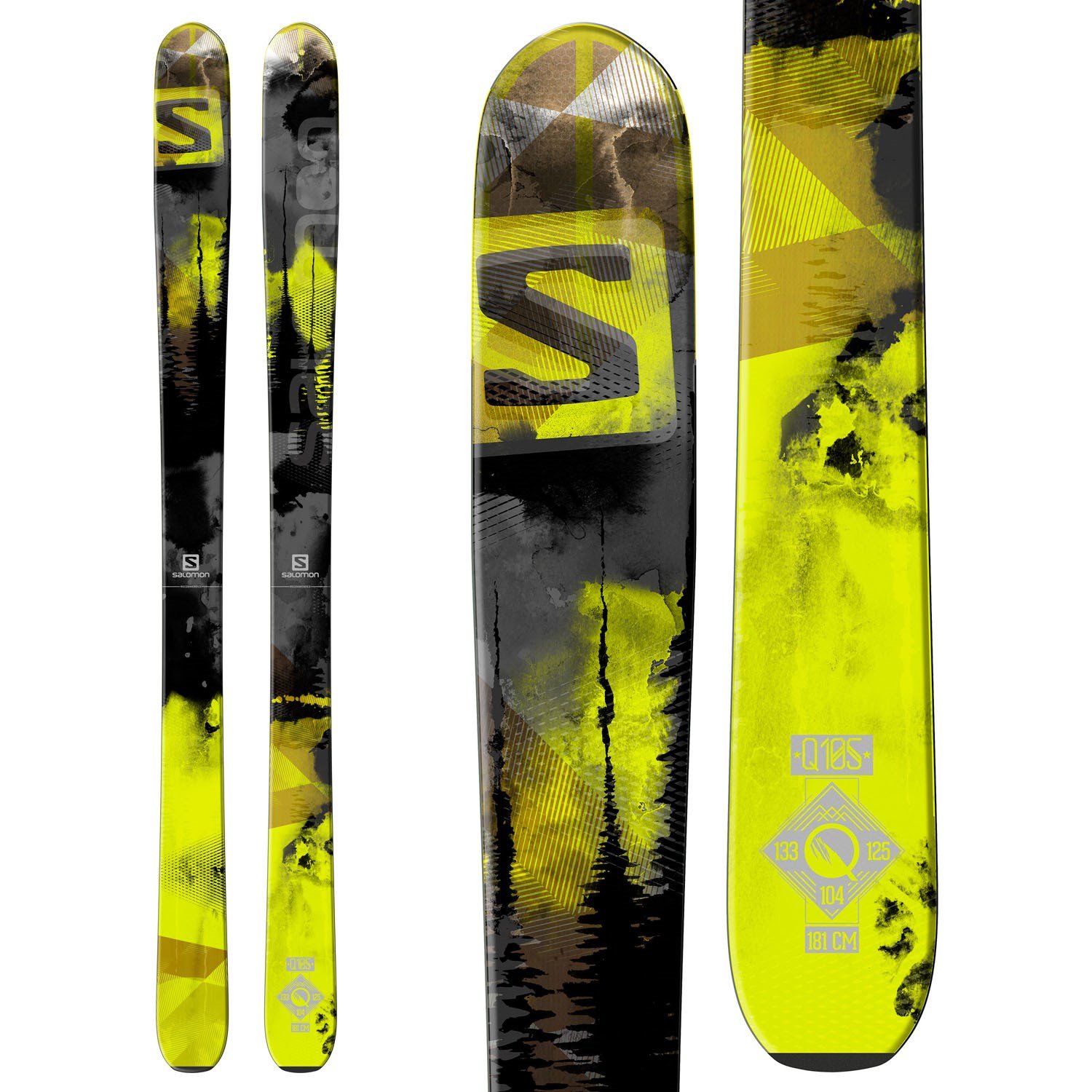 Salomon Q-105 Skis 2015 |
