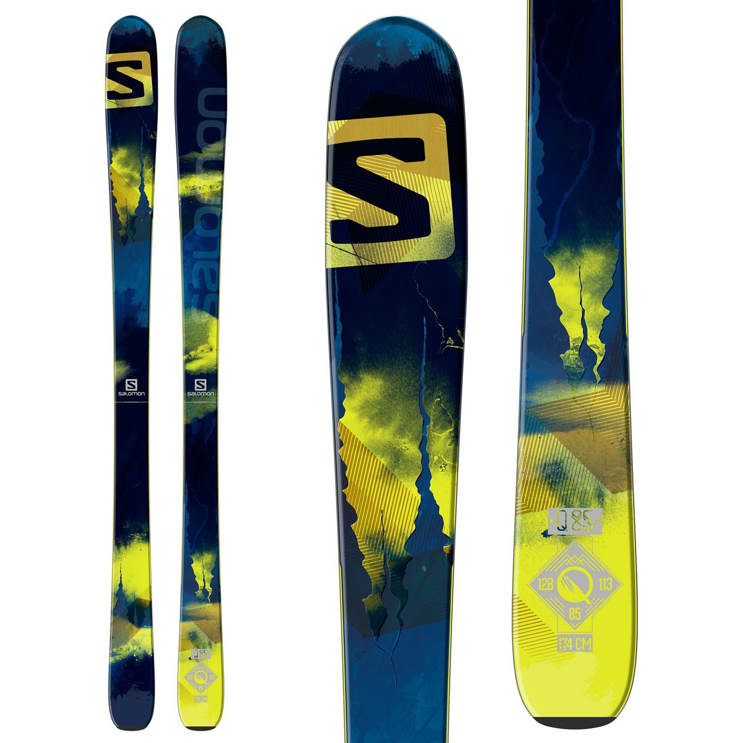 Salomon Q-85 Skis 2015 |