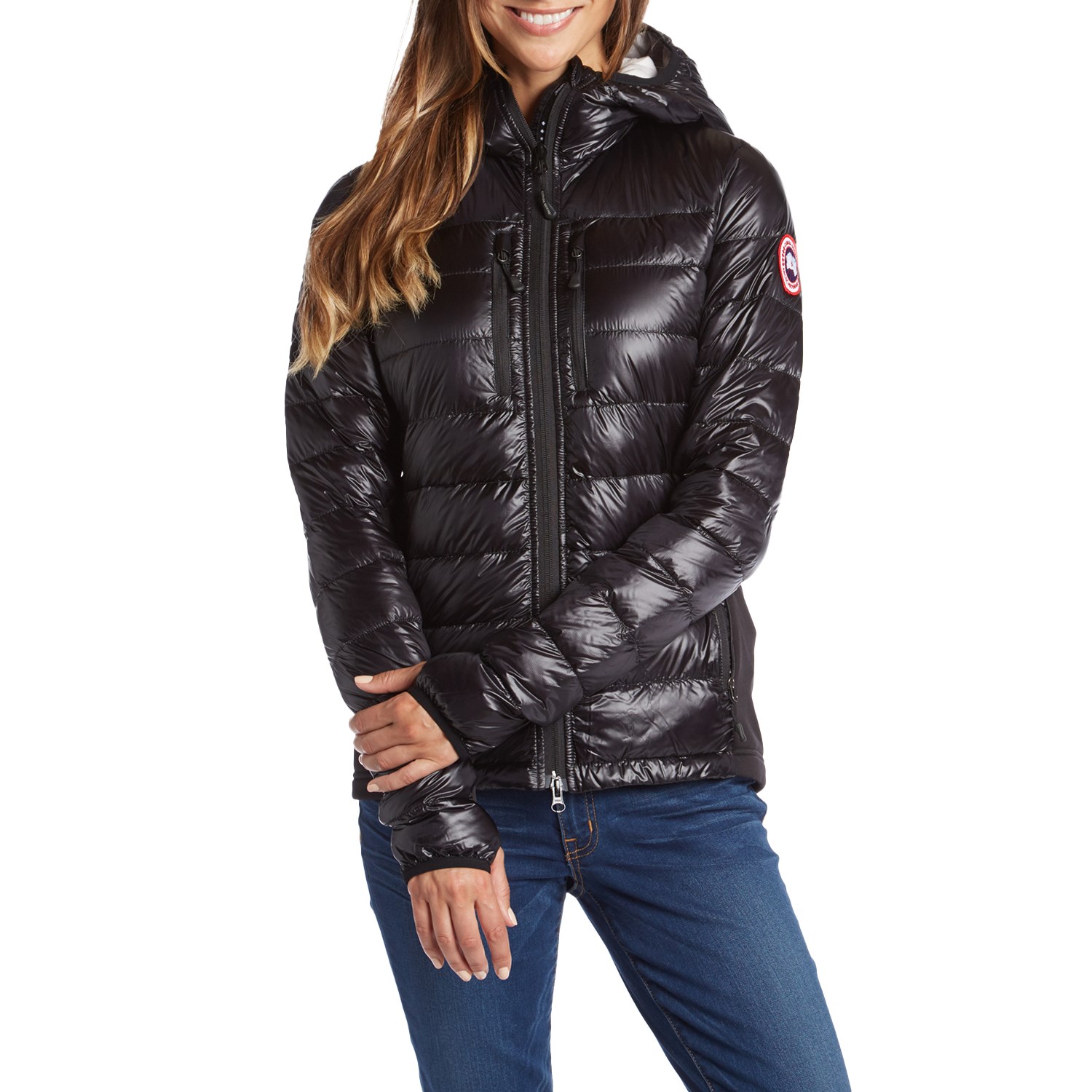 canada goose hybridge lite hoody women's