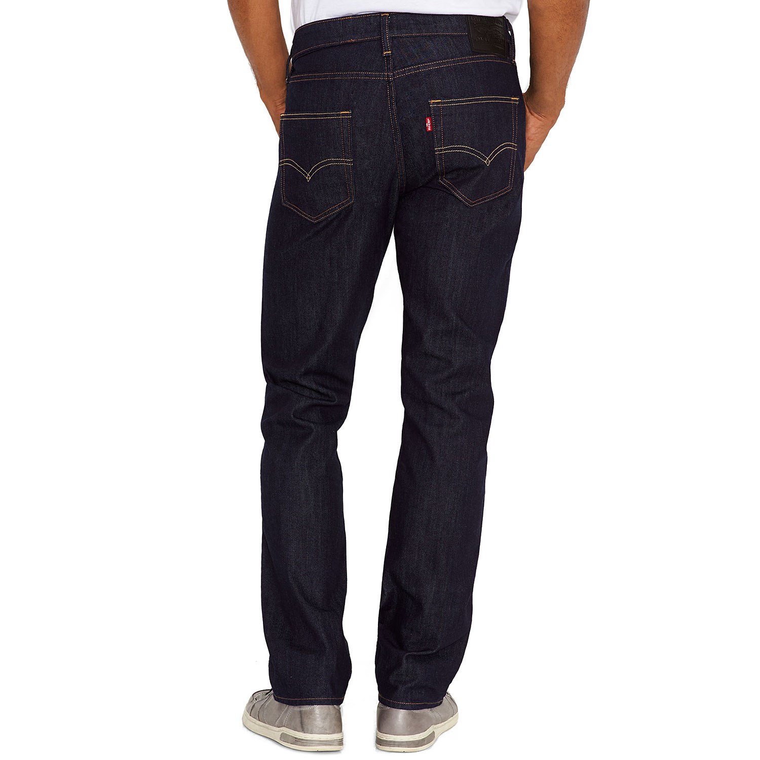 levi s 504 regular straight fit commuter jeans back