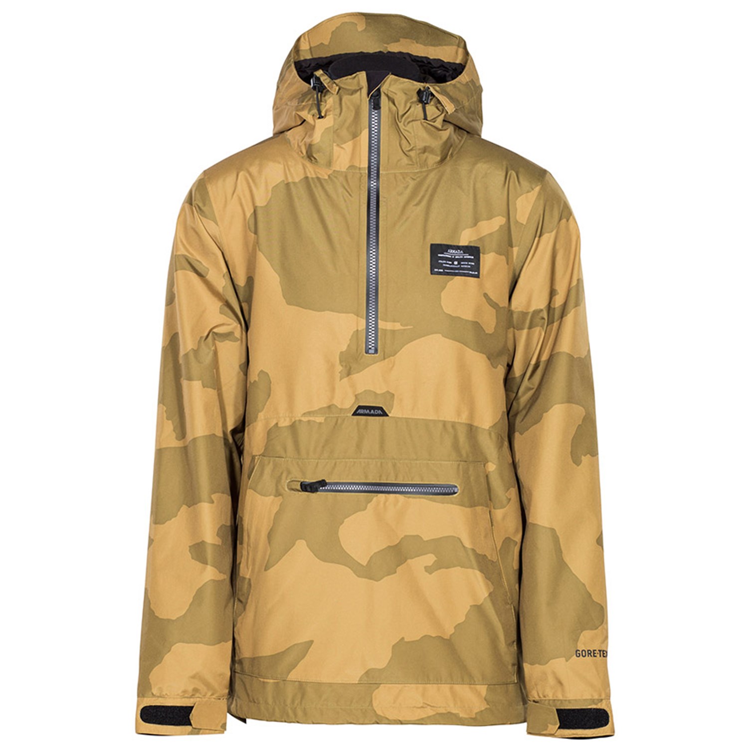 pullover gore tex jacket