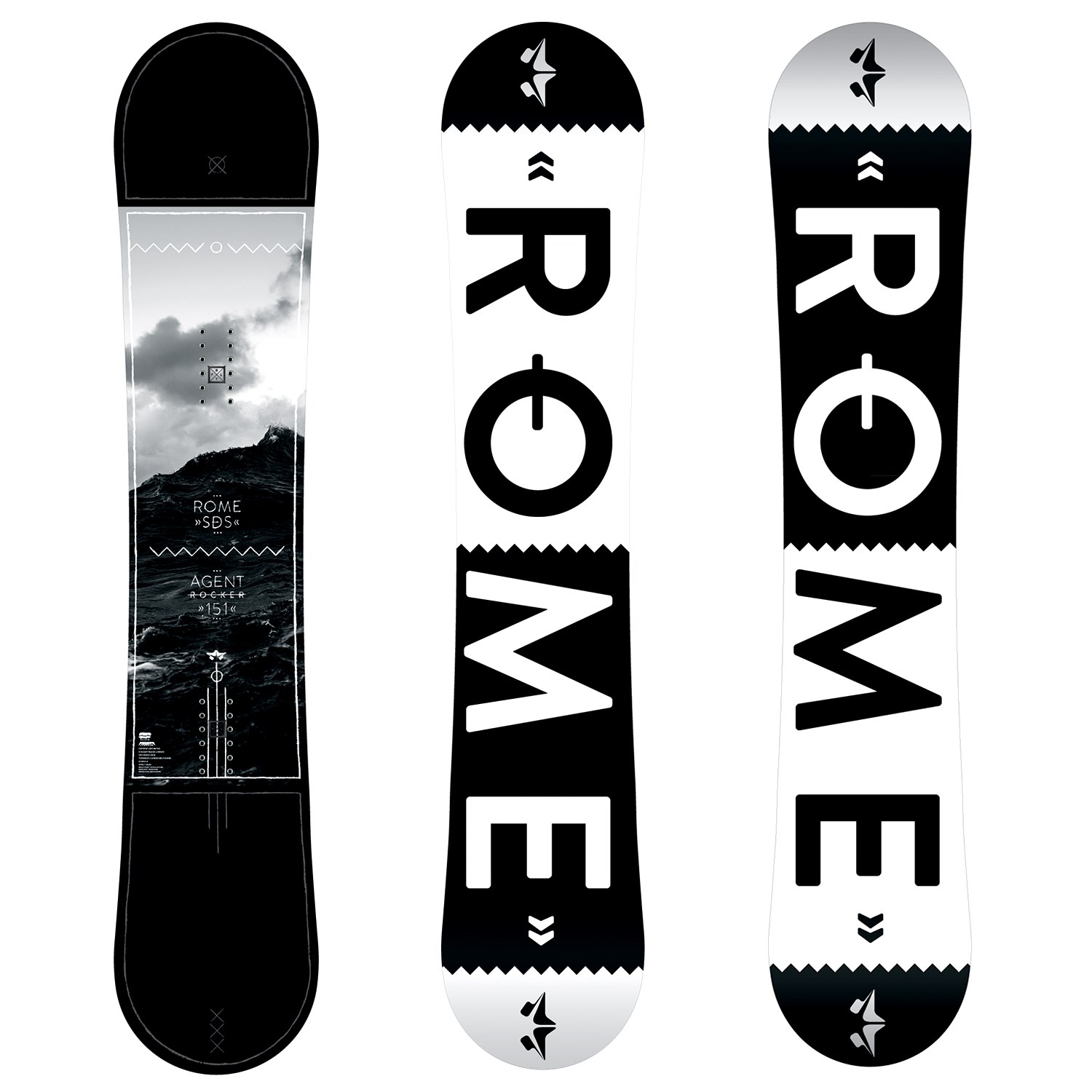 Rome Agent Rocker Snowboard 2015 | evo