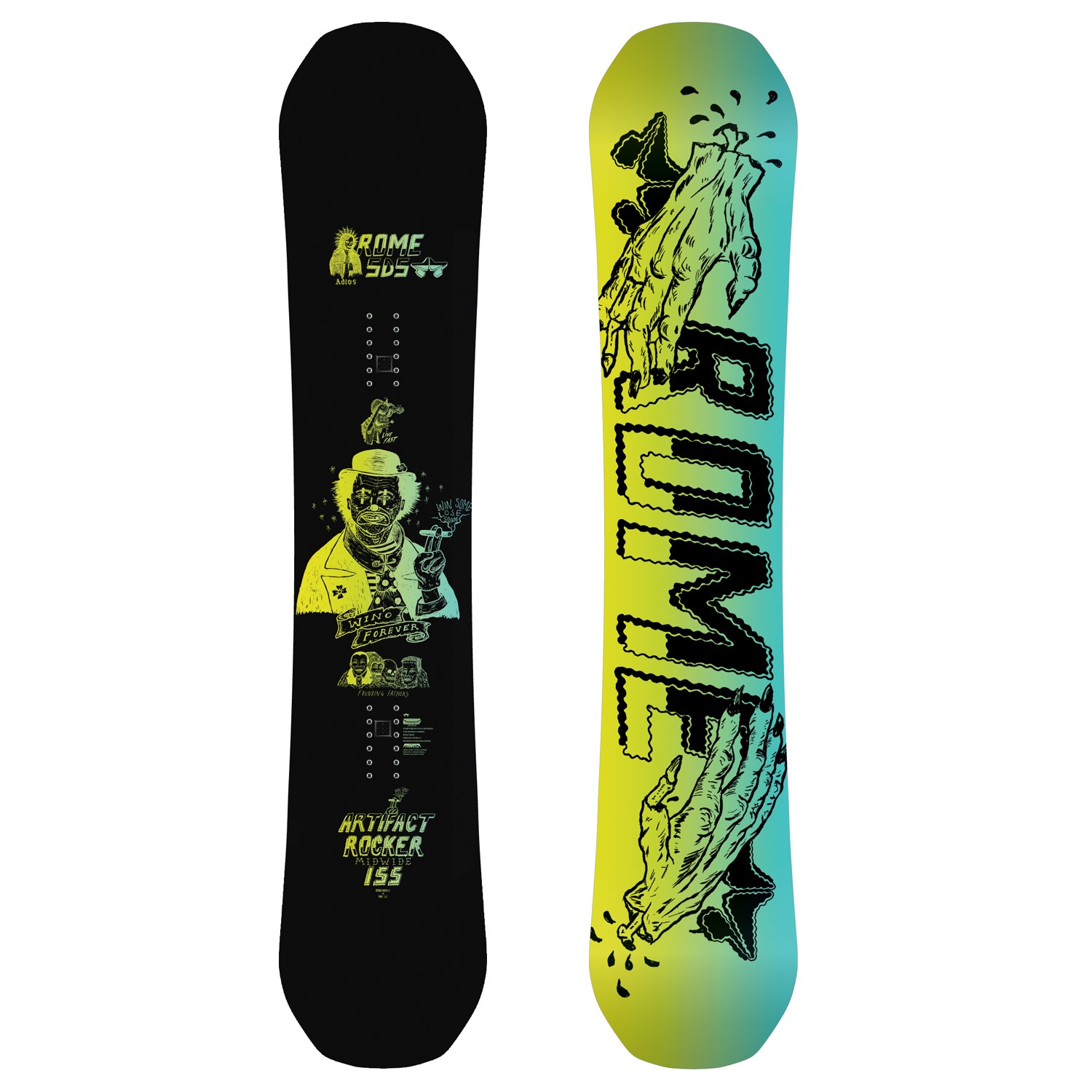 Rome Artifact Rocker Snowboard 2015 | evo