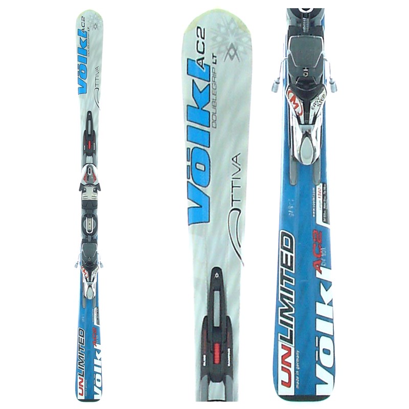 Volkl Attiva AC2 Skis + Bindings - Women's - Used 2006 | evo