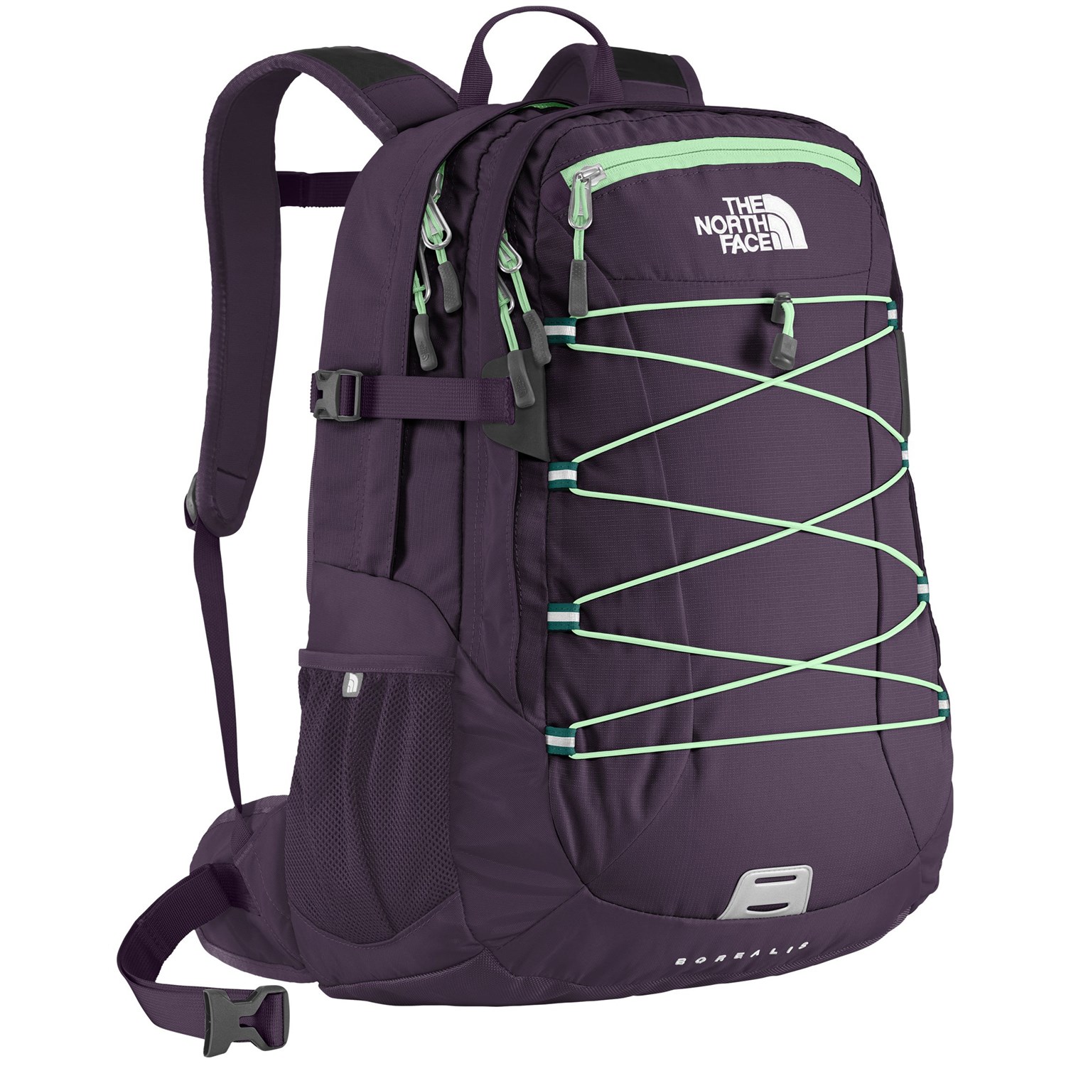 north face borealis backpack purple