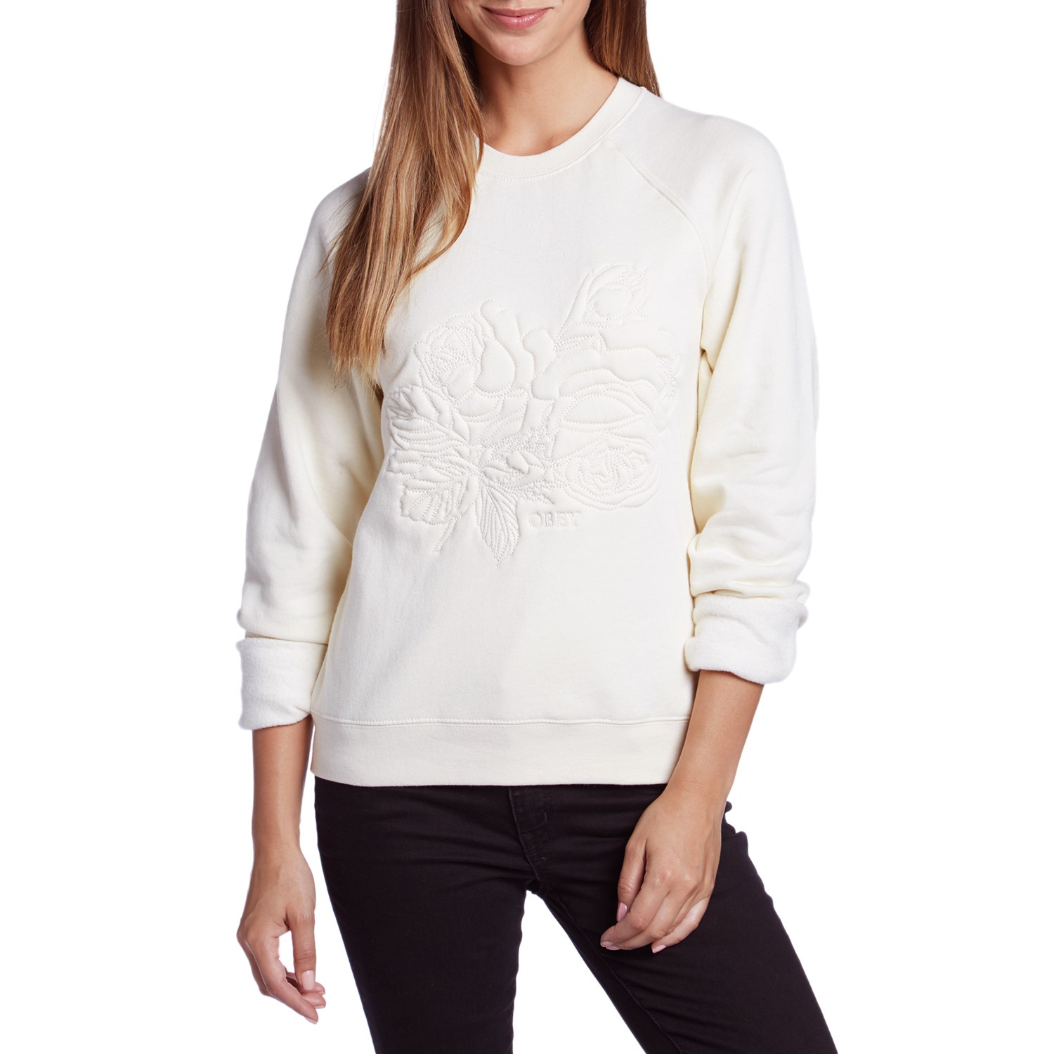 women white sweatshirt