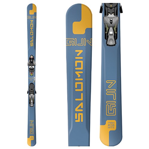 Salomon Teneighty Gun Skis + Bindings - Used