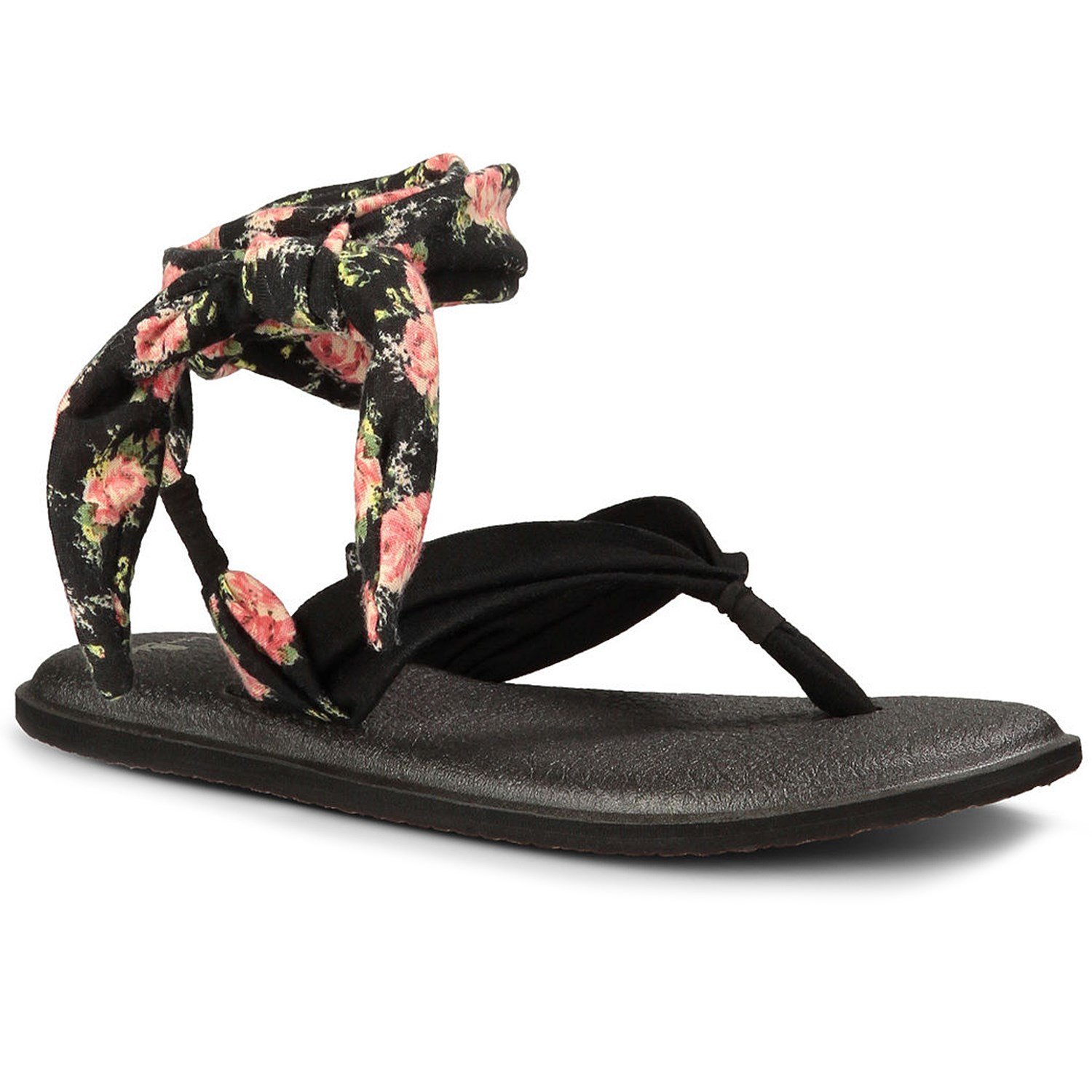 white sanuk sandals