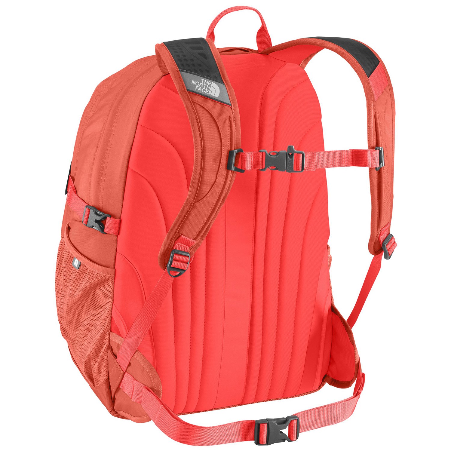 coral north face backpack