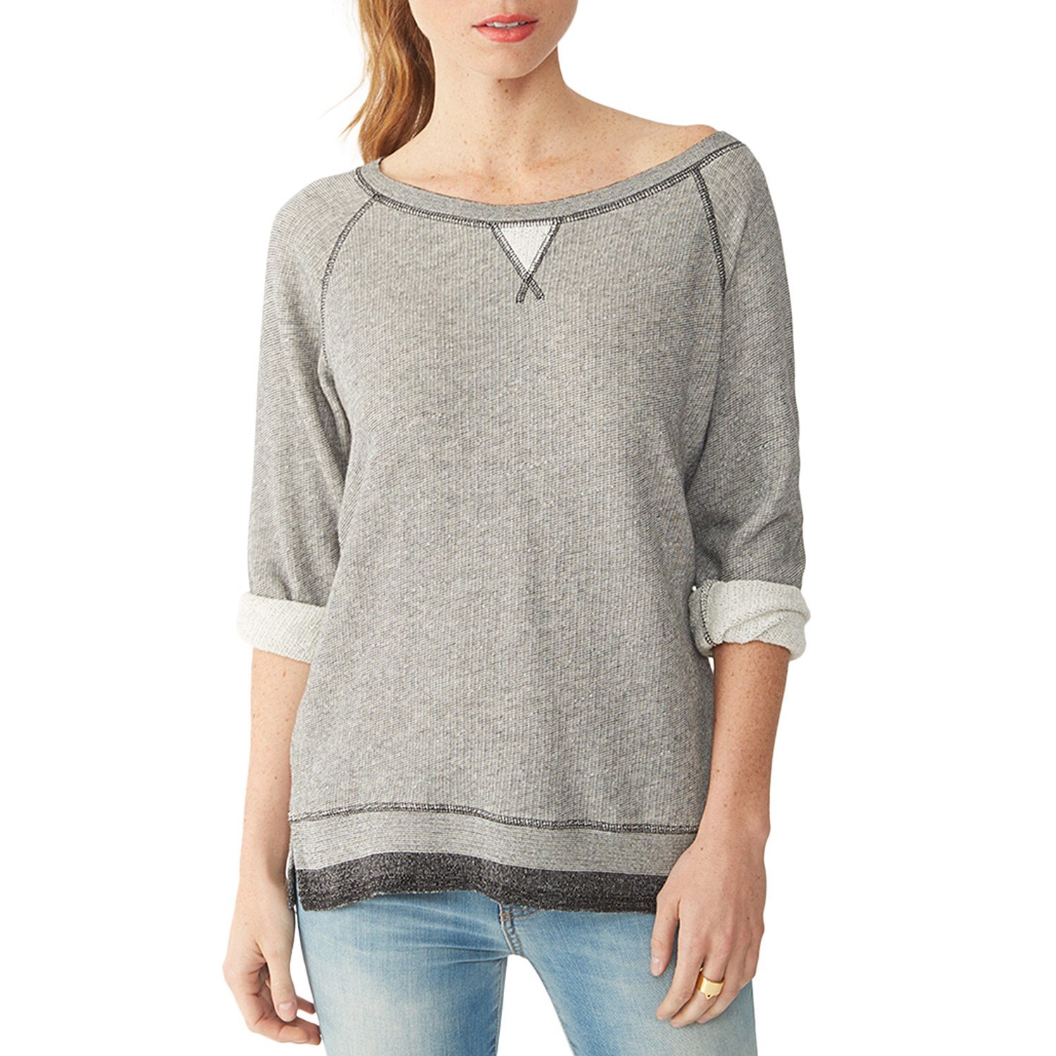 womens raglan sweatshirt