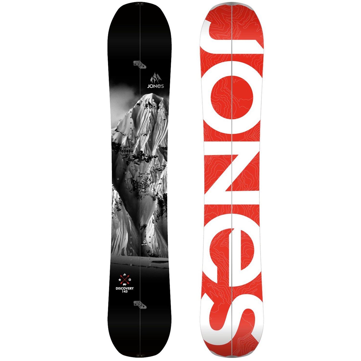 used jones splitboard