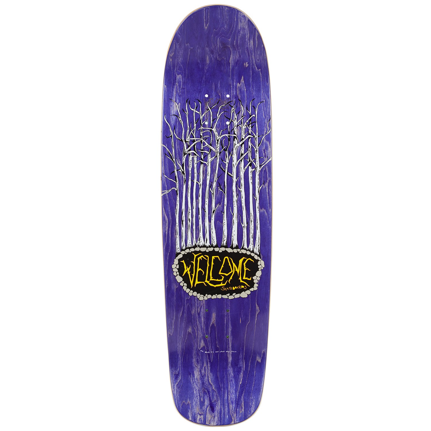earl skateboards ‘Web’ Deck Purple　8.25 earl skateboards 'Web' Deck Purple 8.25 Welcome Bunny Heads 8.5