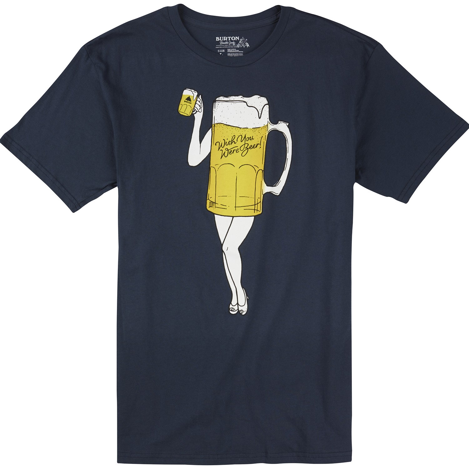 Burton Wish You Were Beer T Shirt Men s evo