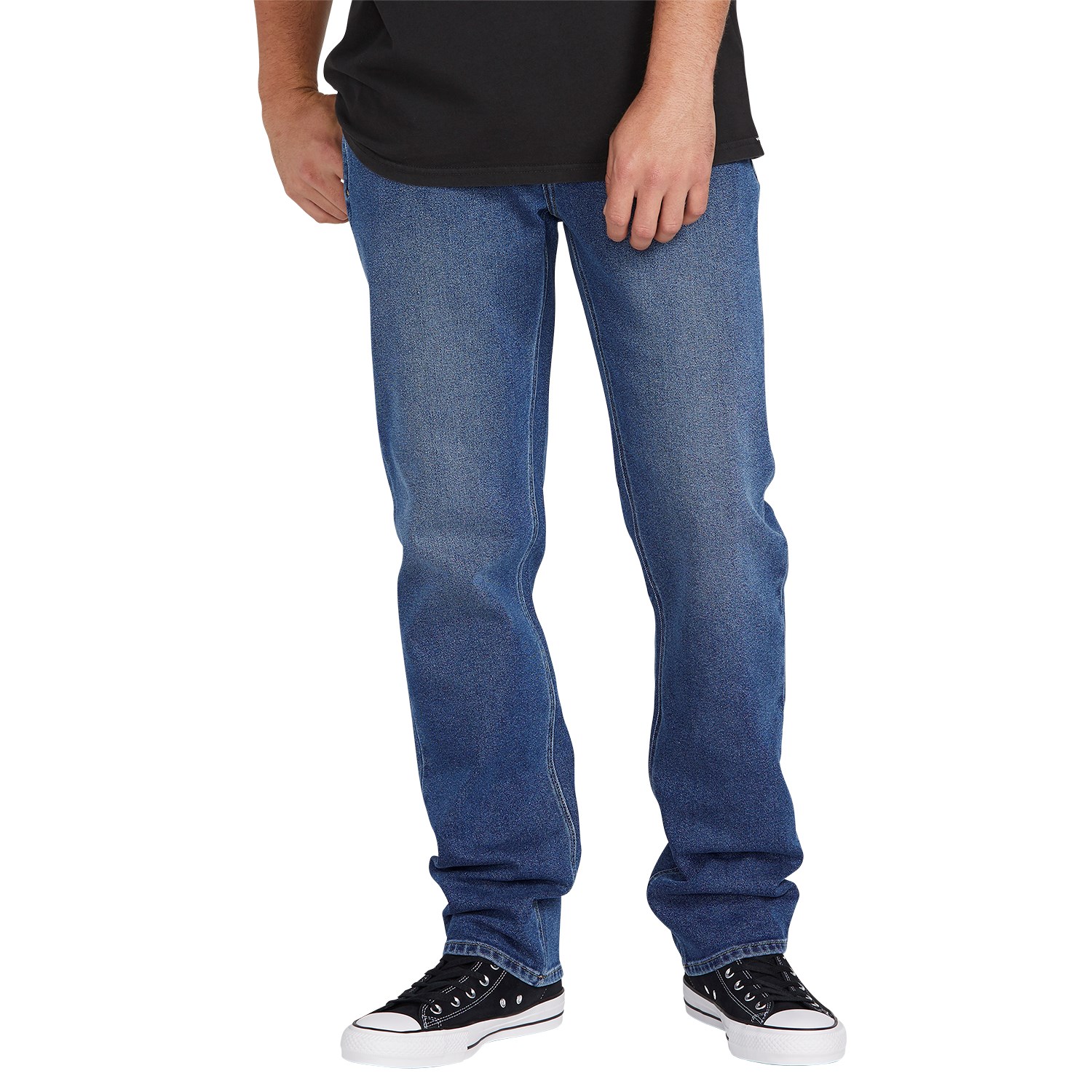 volcom solver denim